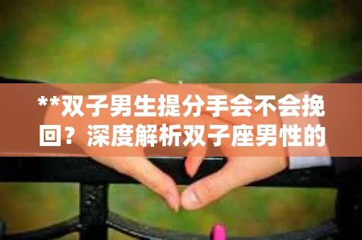 **双子男生提分手会不会挽回？深度解析双子座男性的情感决策**