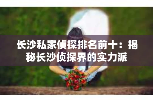 长沙私家侦探排名前十：揭秘长沙侦探界的实力派