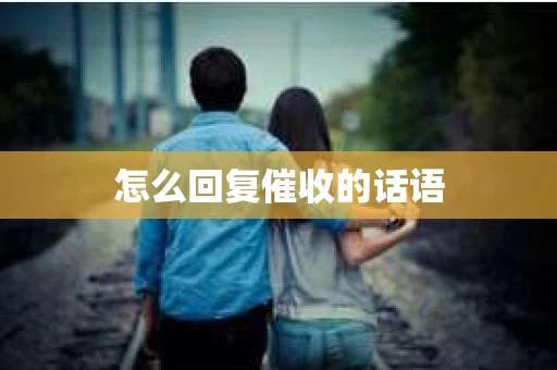 怎么回复催收的话语