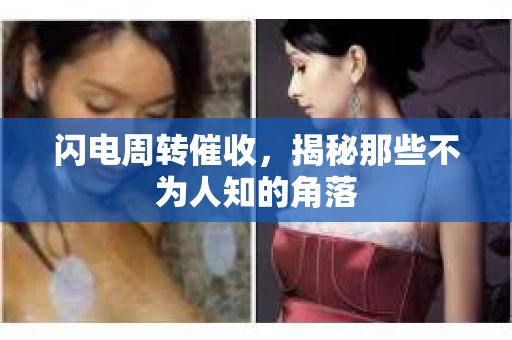 闪电周转催收，揭秘那些不为人知的角落