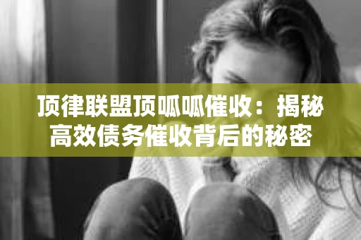 顶律联盟顶呱呱催收：揭秘高效债务催收背后的秘密
