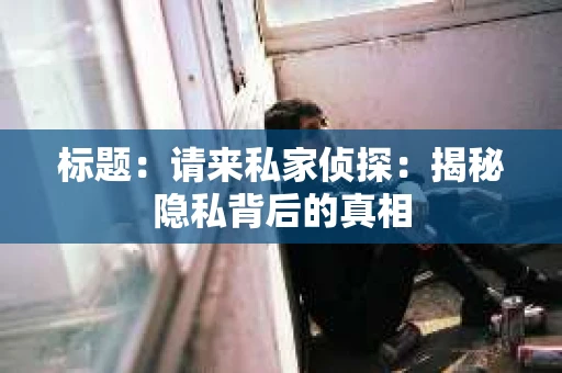 标题：请来私家侦探：揭秘隐私背后的真相