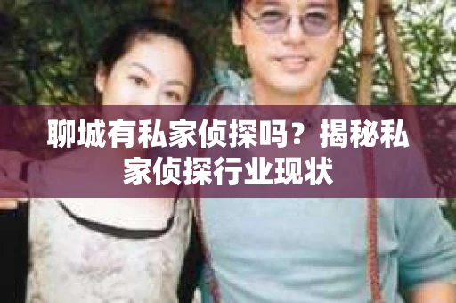 聊城有私家侦探吗？揭秘私家侦探行业现状