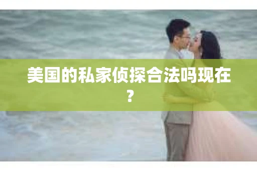 美国的私家侦探合法吗现在？
