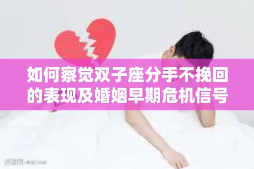 如何察觉双子座分手不挽回的表现及婚姻早期危机信号？