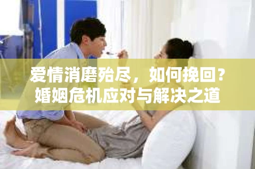 爱情消磨殆尽,如何挽回?婚姻危机应对与解决之道 爱情消磨殆尽,如何挽回?婚姻危机应对与解决之道