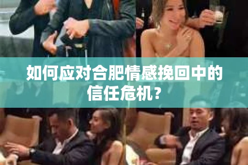 如何应对合肥情感挽回中的信任危机？