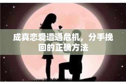 成真恋爱遭遇危机，分手挽回的正确方法